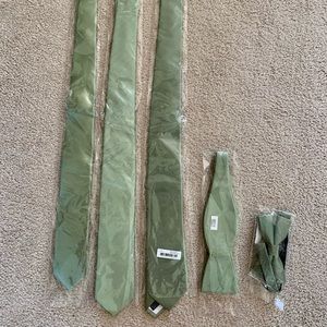 Sage green tie bundle